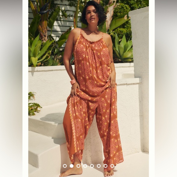 Anthropologie The Malika Wide Leg Jumpsuit - Picture 6 of 7